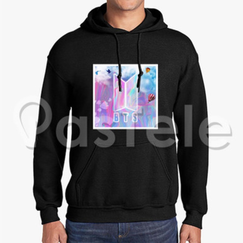 BTS Custom Unisex Hooded Sweatshirt Crew Hoodies Jacket Hoodie Cotton Polyester