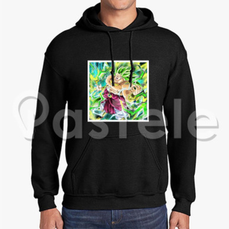 Dragon Ball Z Broly The Legendary Super Saiyan Custom Unisex Hooded Sweatshirt Crew Hoodies Jacket Hoodie Cotton Polyester