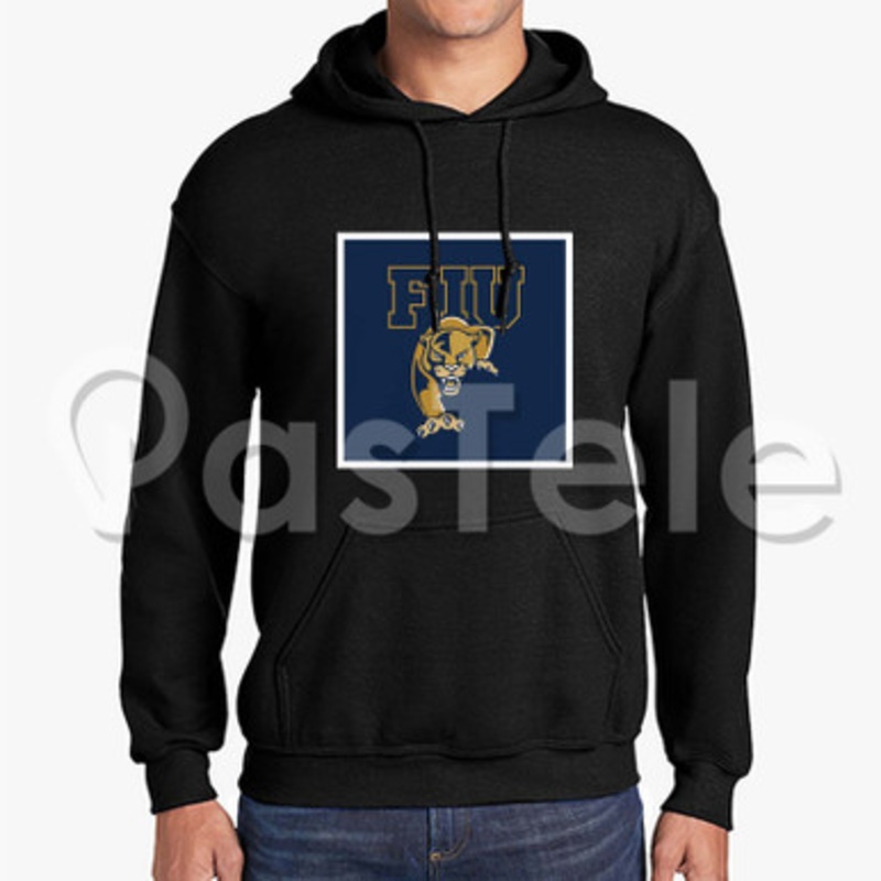 FIU Panthers Custom Unisex Hooded Sweatshirt Crew Hoodies Jacket Hoodie Cotton Polyester
