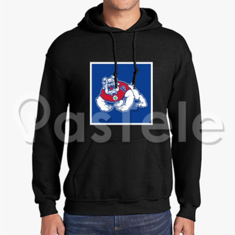 Fresno State Bulldogs Custom Unisex Hooded Sweatshirt Crew Hoodies Jacket Hoodie Cotton Polyester