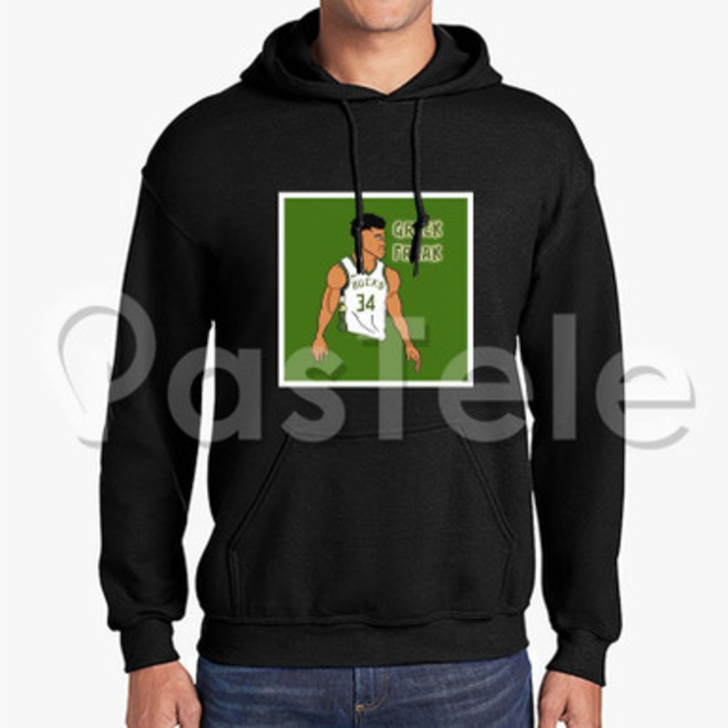 Giannis Antetokounmpo Custom Unisex Hooded Sweatshirt Crew Hoodies Jacket Hoodie Cotton Polyester
