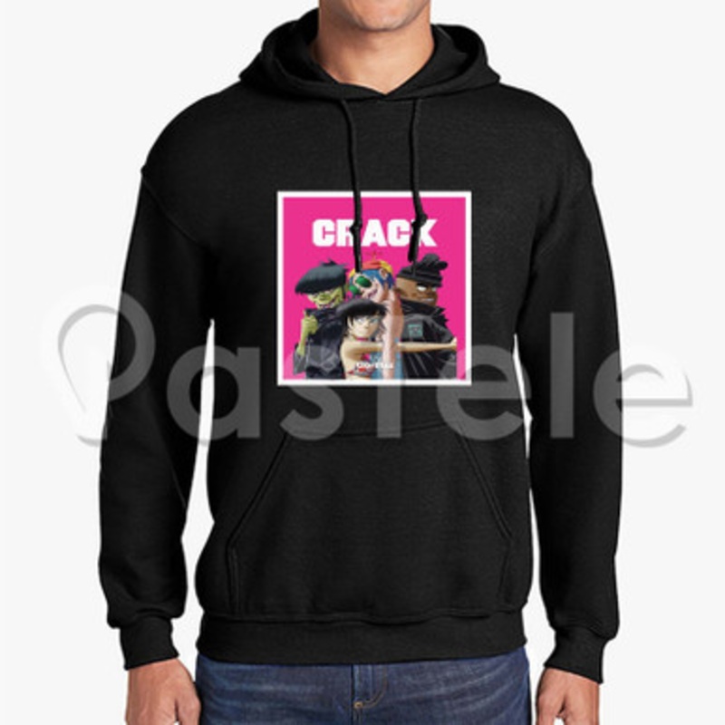 Gorillaz 2 Custom Unisex Hooded Sweatshirt Crew Hoodies Jacket Hoodie Cotton Polyester