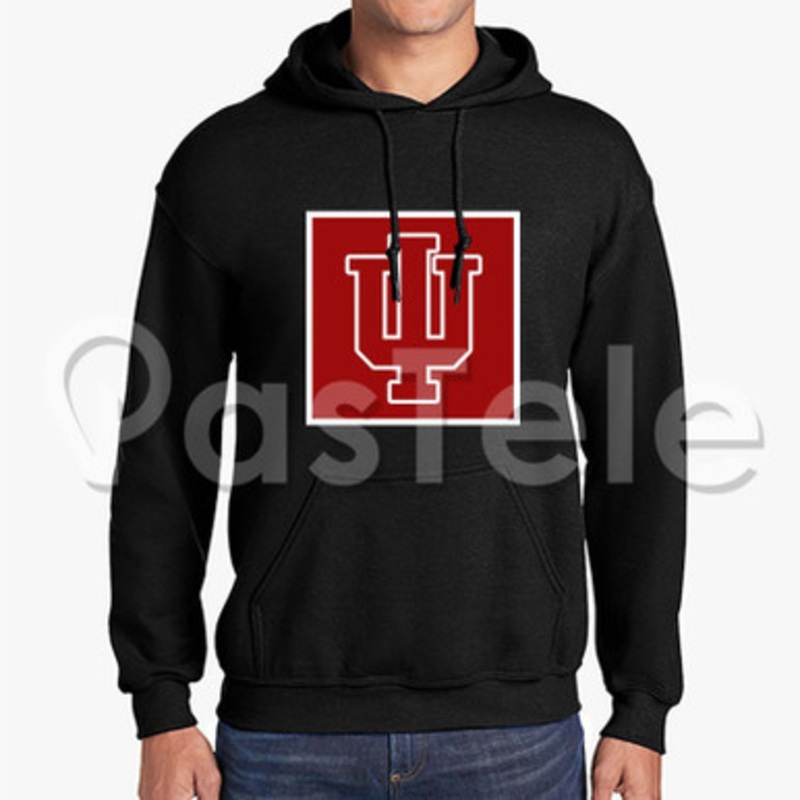 Indiana Hoosiers Custom Unisex Hooded Sweatshirt Crew Hoodies Jacket Hoodie Cotton Polyester