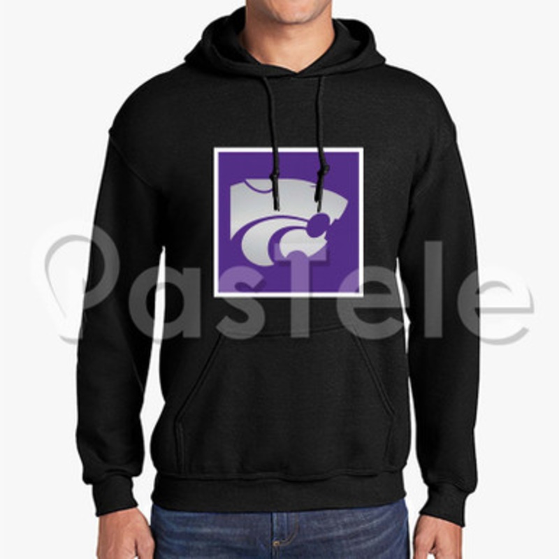 Kansas State Wildcats Custom Unisex Hooded Sweatshirt Crew Hoodies Jacket Hoodie Cotton Polyester