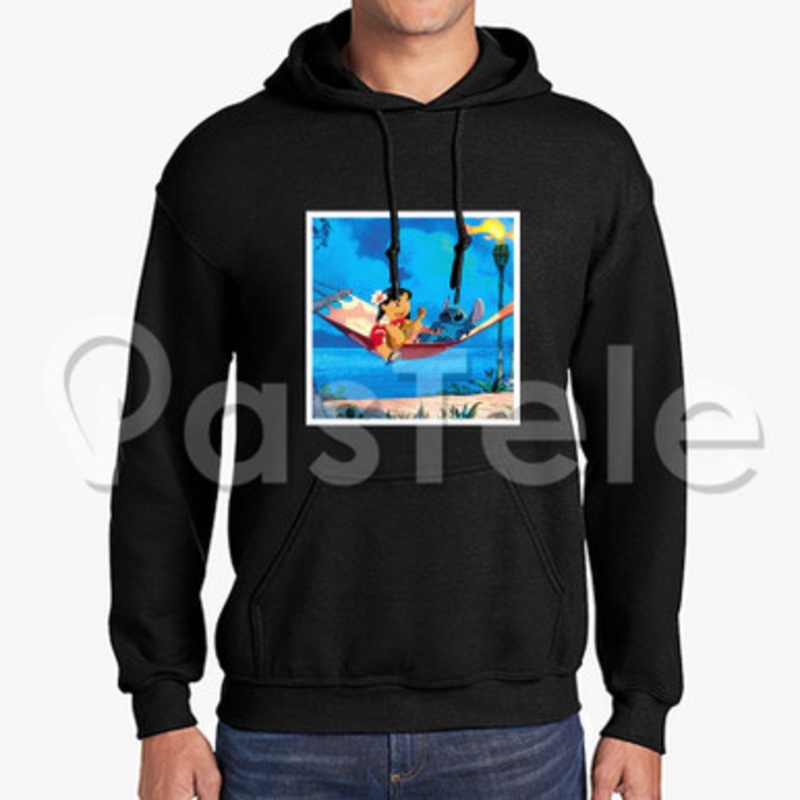 Lilo and Stitch Custom Unisex Hooded Sweatshirt Crew Hoodies Jacket Hoodie Cotton Polyester