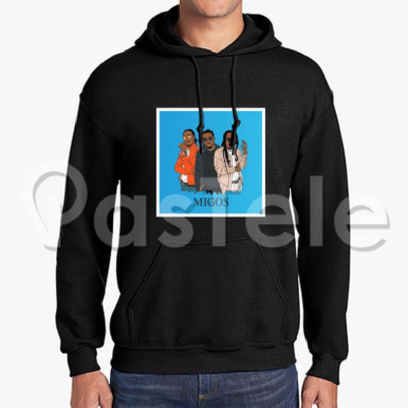 Migos Custom Unisex Hooded Sweatshirt Crew Hoodies Jacket Hoodie Cotton Polyester