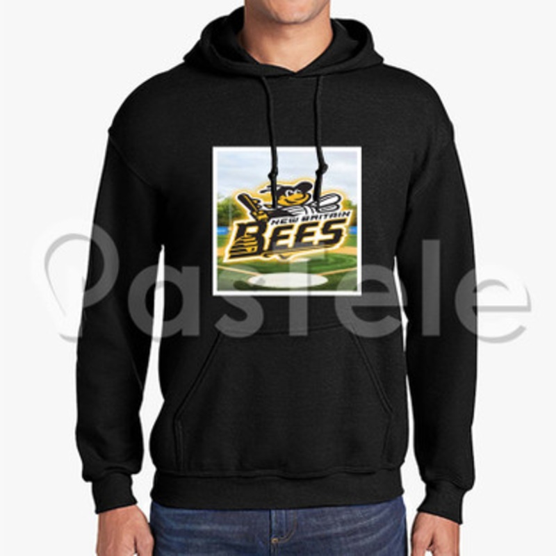 New Britain Bees Custom Unisex Hooded Sweatshirt Crew Hoodies Hoodie Cotton Jacket Polyester