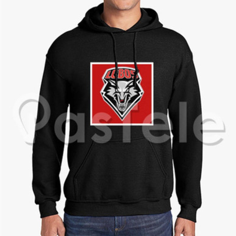New Mexico Lobos Custom Unisex Hooded Sweatshirt Crew Hoodies Jacket Hoodie Cotton Polyester