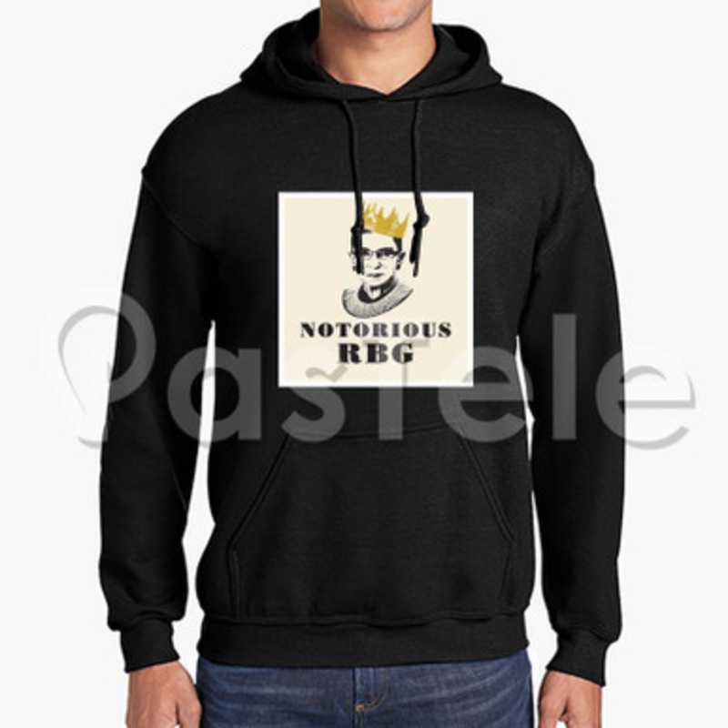 Notorious RBG Custom Unisex Hooded Sweatshirt Crew Hoodies Jacket Hoodie Cotton Polyester