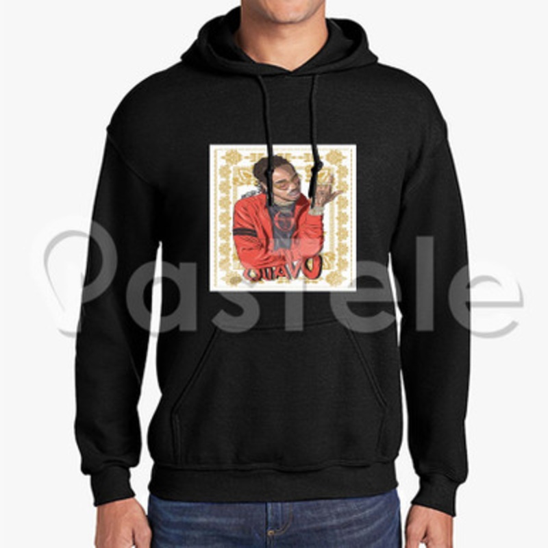 Quavo Migos Custom Unisex Hooded Sweatshirt Crew Hoodies Jacket Hoodie Cotton Polyester