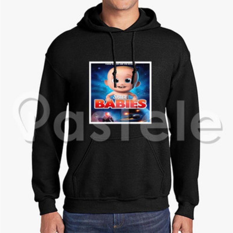 Space Babies Custom Unisex Hooded Sweatshirt Crew Hoodies Hoodie Cotton Jacket Polyester