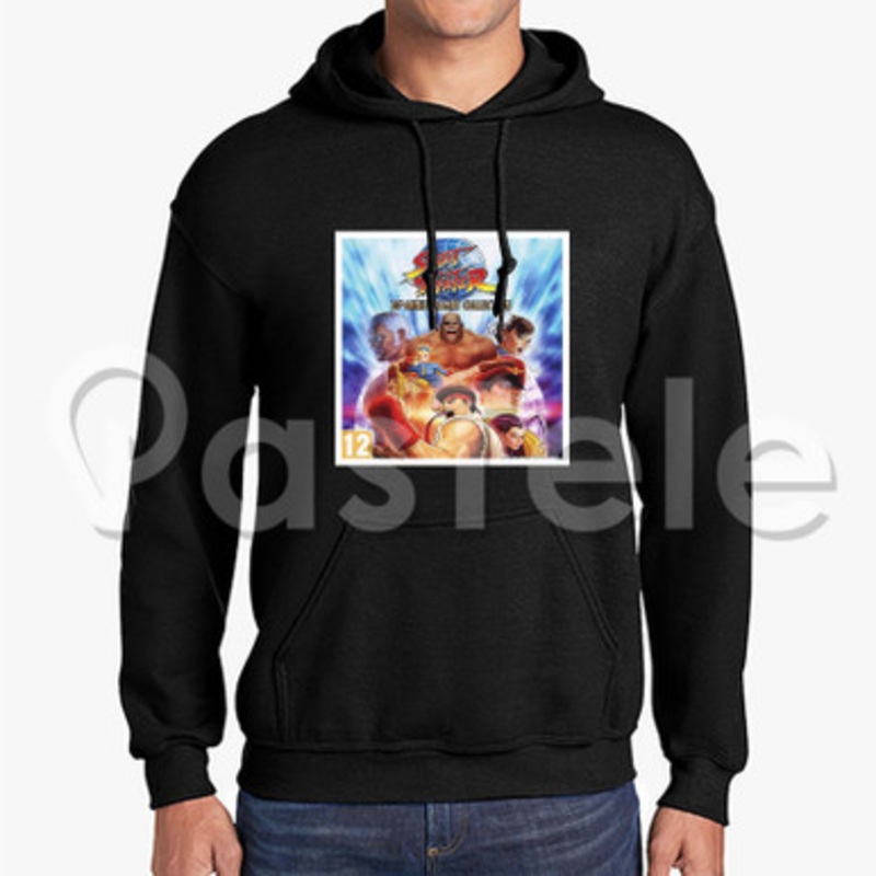 Street Fighter 30th Anniversary Collection Custom Unisex Hooded Sweatshirt Crew Hoodies Jacket Hoodie Cotton Polyester
