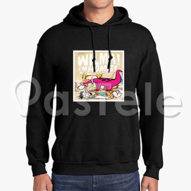 The Flintstones Home Custom Unisex Hooded Sweatshirt Crew Hoodies Hoodie Cotton Jacket Polyester