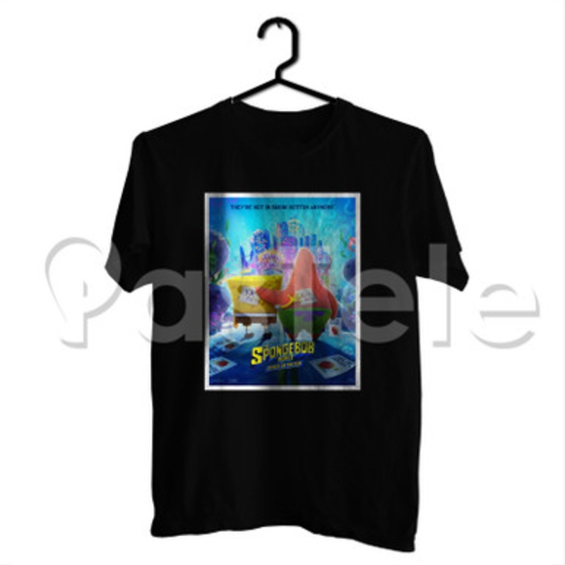 The Spongebob Movie Sponge on the Run Custom Personalized T Shirt Tees Apparel Cotton Tee Shirt Shir