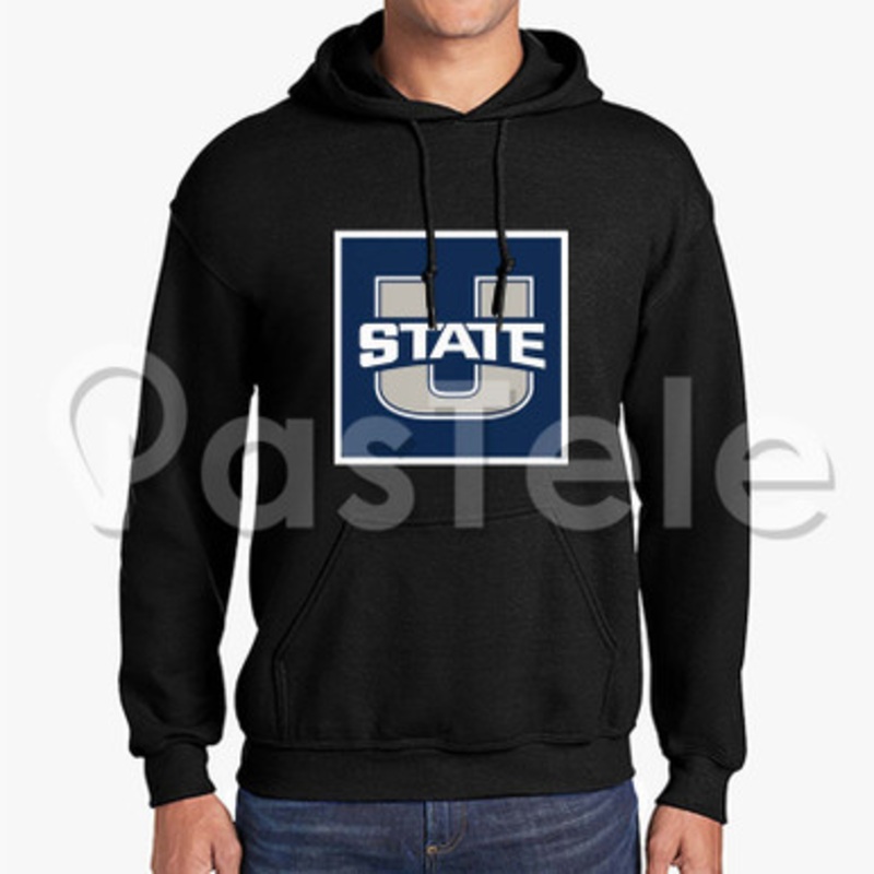 Utah State Aggies Custom Unisex Hooded Sweatshirt Crew Hoodies Jacket Hoodie Cotton Polyester