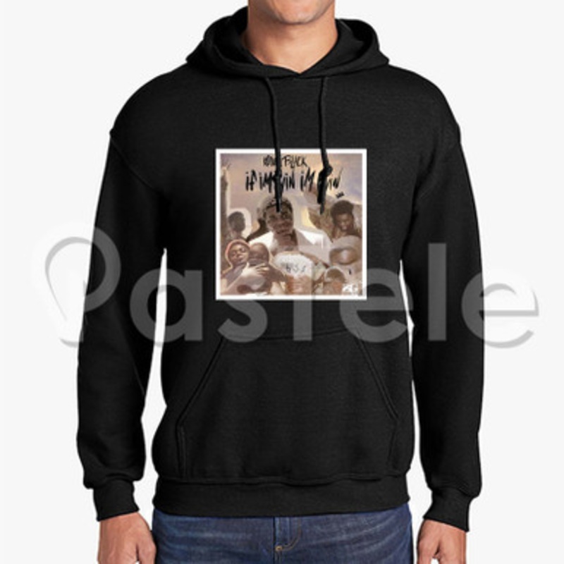 Kodak Black If I m Lyin I m Flyin Custom Unisex Hooded Sweatshirt Crew Hoodies Hoodie Cotton Jacket Polyester