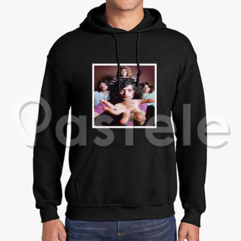 Led Zeppelin Custom Unisex Hooded Sweatshirt Crew Hoodies Hoodie Cotton Jacket Polyester