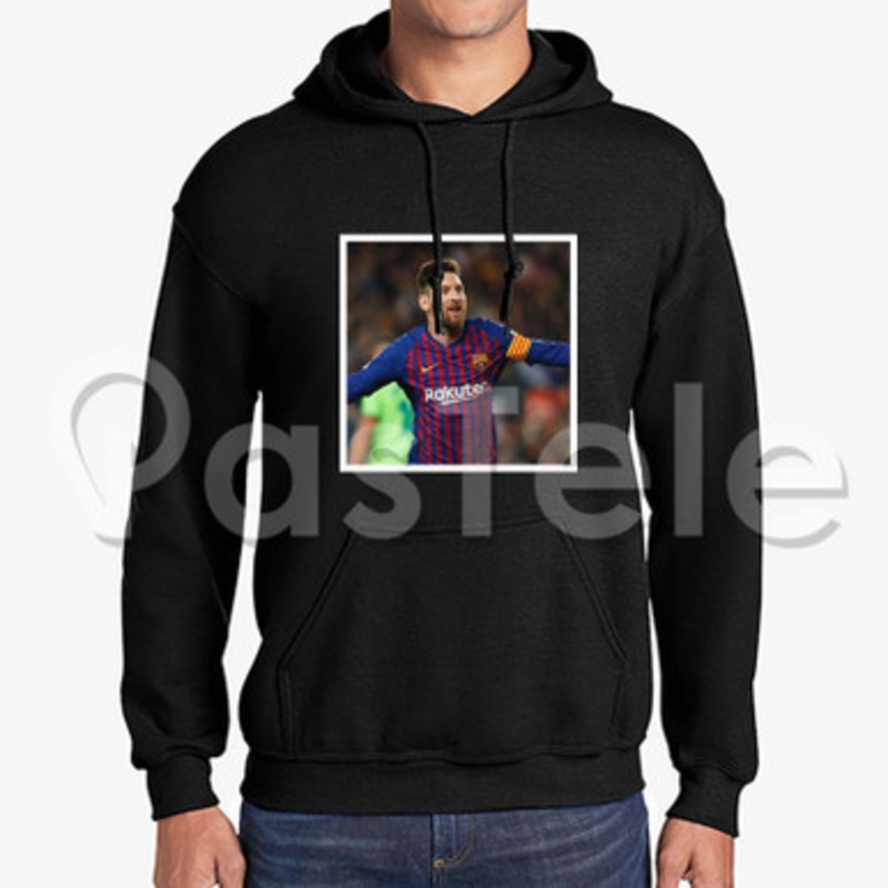 messi Custom Unisex Hooded Sweatshirt Crew Hoodies Hoodie Cotton Jacket Polyester