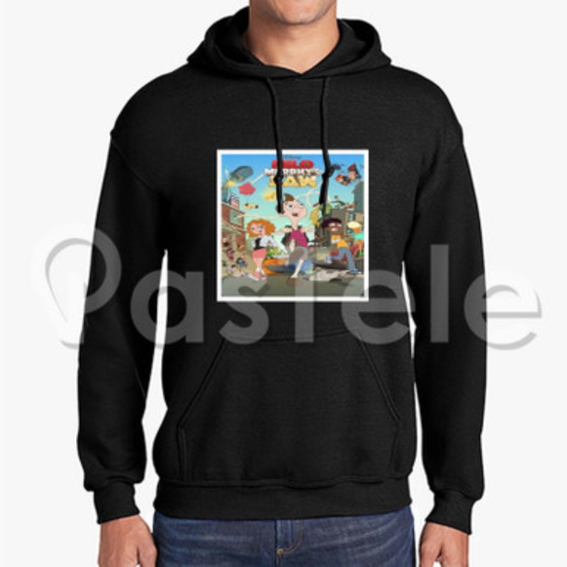 Milo Murphy s Law Custom Unisex Hooded Sweatshirt Crew Hoodies Hoodie Cotton Jacket Polyester
