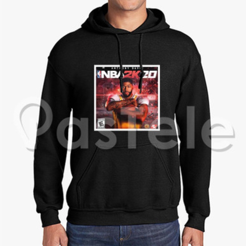 NBA 2 K20 Anthony Davis Custom Unisex Hooded Sweatshirt Crew Hoodies Hoodie Cotton Jacket Polyester