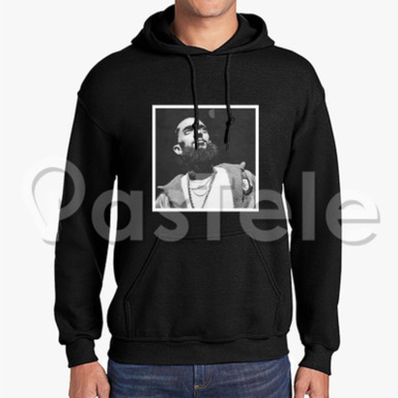Nipsey Hussle Custom Unisex Hooded Sweatshirt Crew Hoodies Hoodie Cotton Jacket Polyester
