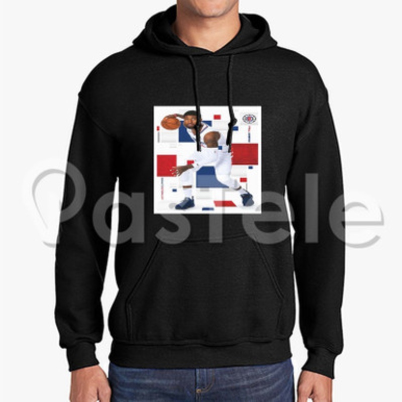 Paul George Los Angeles Clippers NBA Custom Unisex Hooded Sweatshirt Crew Hoodies Hoodie Cotton Jacket Polyester