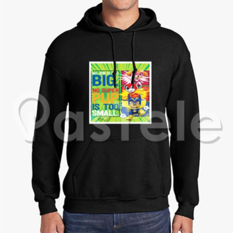 Paw Patrol Super Pups Custom Unisex Hooded Sweatshirt Crew Hoodies Hoodie Cotton Jacket Polyester