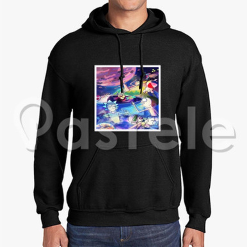 Rick and Morty Custom Unisex Hooded Sweatshirt Crew Hoodies Hoodie Cotton Jacket Polyester