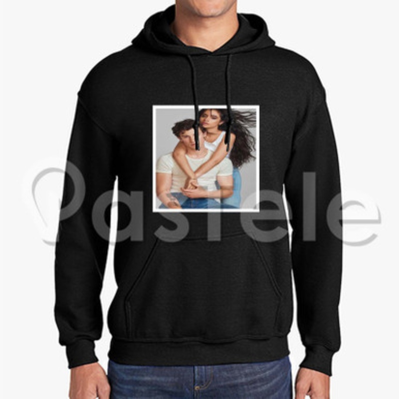 Shawn Mendes and Camila Cabello Custom Unisex Hooded Sweatshirt Crew Hoodies Hoodie Cotton Jacket Polyester
