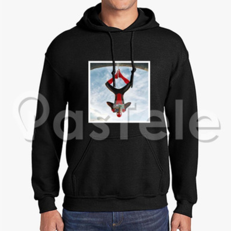 spiderman Custom Unisex Hooded Sweatshirt Crew Hoodies Hoodie Cotton Jacket Polyester