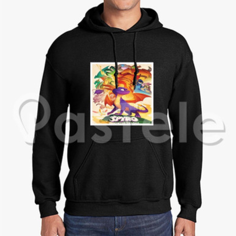 Spyro Reignited Trilogy Custom Unisex Hooded Sweatshirt Crew Hoodies Hoodie Cotton Jacket Polyester