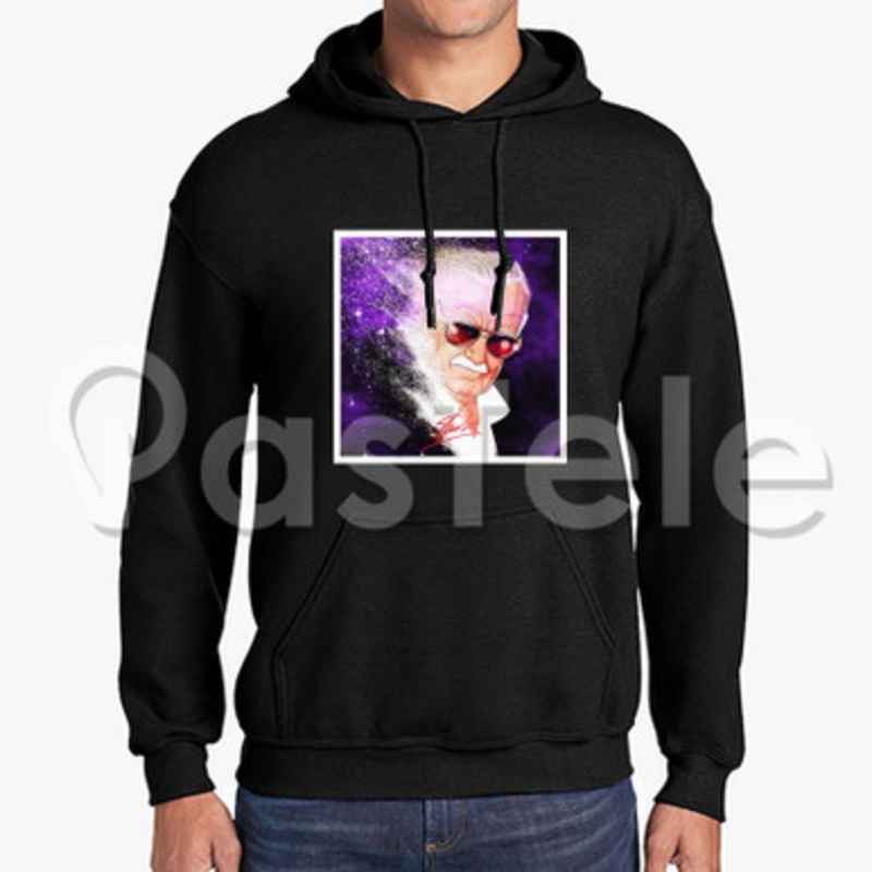 Stan Lee Custom Unisex Hooded Sweatshirt Crew Hoodies Hoodie Cotton Jacket Polyester