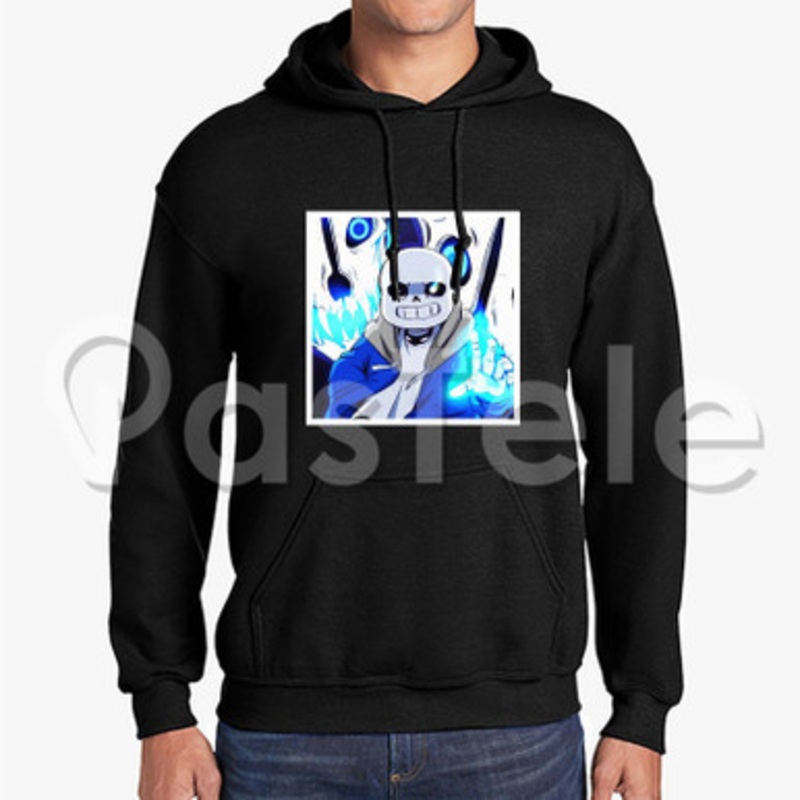 Undertale Sans Custom Unisex Hooded Sweatshirt Crew Hoodies Hoodie Cotton Jacket Polyester