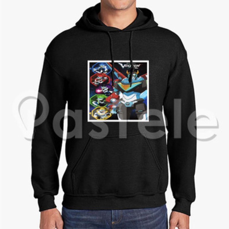 Voltron Defender of the Universe Custom Unisex Hooded Sweatshirt Crew Hoodies Hoodie Cotton Jacket Polyester