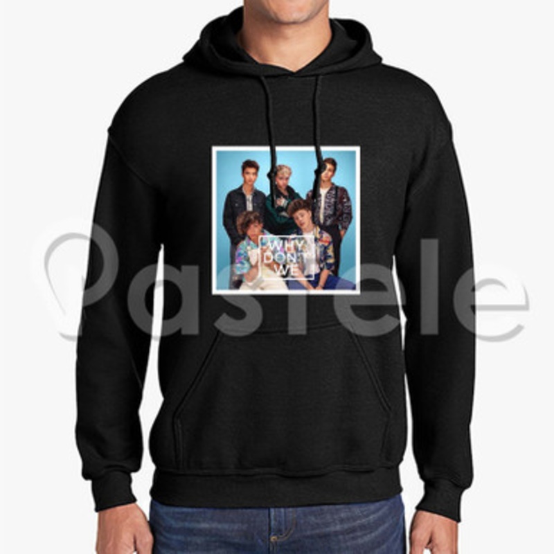 why don t we 3 Custom Unisex Hooded Sweatshirt Crew Hoodies Hoodie Cotton Jacket Polyester