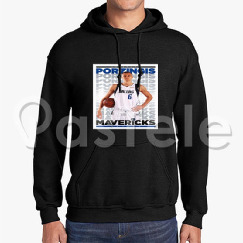 Kristaps Porzingis NBA Dallas Mavericks Custom Unisex Hooded Sweatshirt Crew Hoodies Hoodie Cotton Jacket Polyester