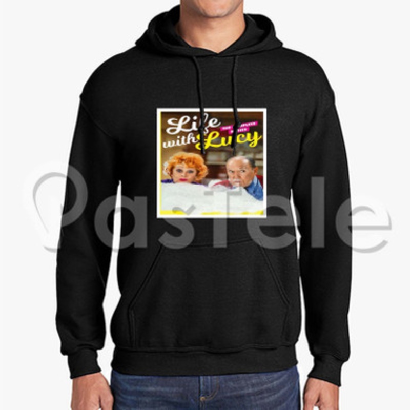 Life With Lucy Custom Unisex Hooded Sweatshirt Crew Hoodies Hoodie Cotton Jacket Polyester