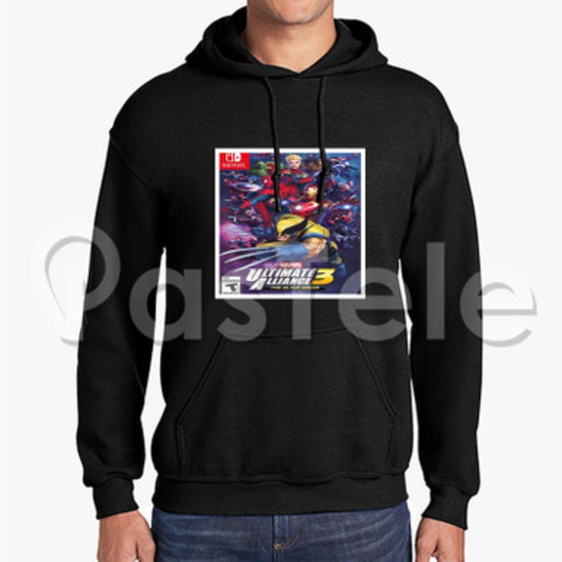 Marvel Ultimate Alliance 3 The Black Order Custom Unisex Hooded Sweatshirt Crew Hoodies Hoodie Cotton Jacket Polyester