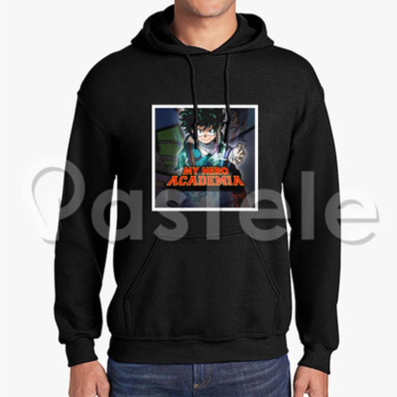 my hero academia Custom Unisex Hooded Sweatshirt Crew Hoodies Hoodie Cotton Jacket Polyester