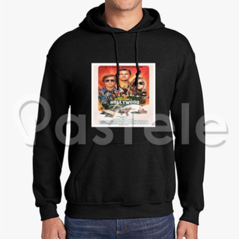 Once Upon a Time in Hollywood Custom Unisex Hooded Sweatshirt Crew Hoodies Hoodie Cotton Jacket Polyester
