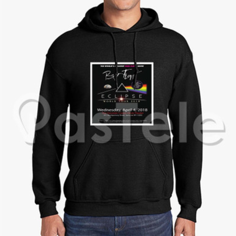 Pink Brit Floyd Eclipse World Tour 2018 Custom Unisex Hooded Sweatshirt Crew Hoodies Hoodie Cotton Jacket Polyester