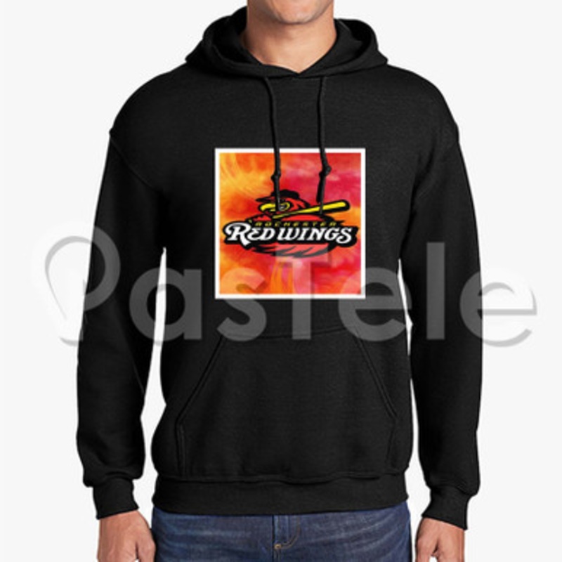 Rochester Red Wings Custom Unisex Hooded Sweatshirt Crew Hoodies Hoodie Cotton Jacket Polyester