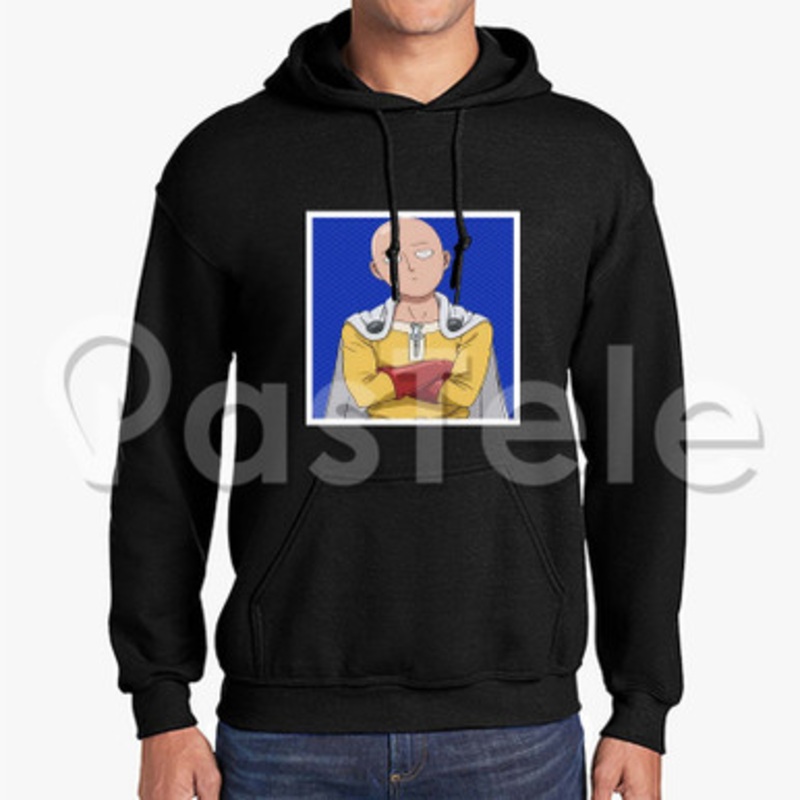 Saitama One Punch Man Custom Unisex Hooded Sweatshirt Crew Hoodies Hoodie Cotton Jacket Polyester