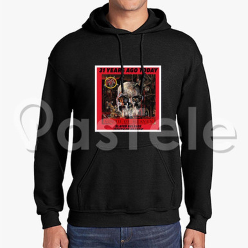 Slayer south of haven Custom Unisex Hooded Sweatshirt Crew Hoodies Hoodie Cotton Jacket Polyester