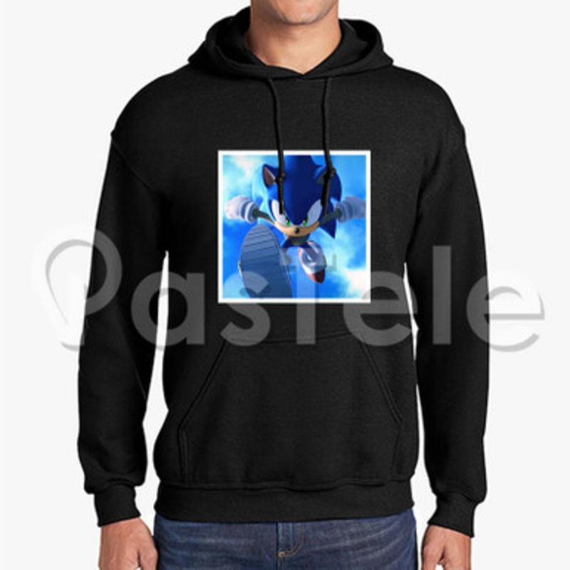 sonic hedgehog Custom Unisex Hooded Sweatshirt Crew Hoodies Hoodie Cotton Jacket Polyester