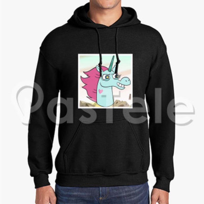 Star vs The Forces of Evil Pony Head Custom Unisex Hooded Sweatshirt Crew Hoodies Hoodie Cotton Jacket Polyester