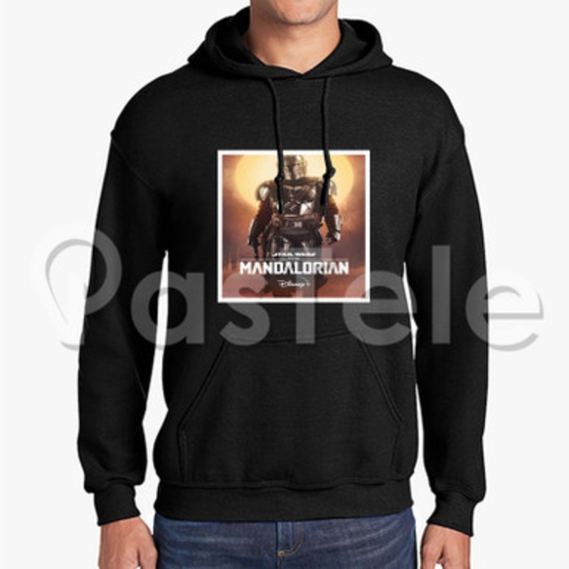 Star Wars The Mandalorian Custom Unisex Hooded Sweatshirt Crew Hoodies Hoodie Cotton Jacket Polyester