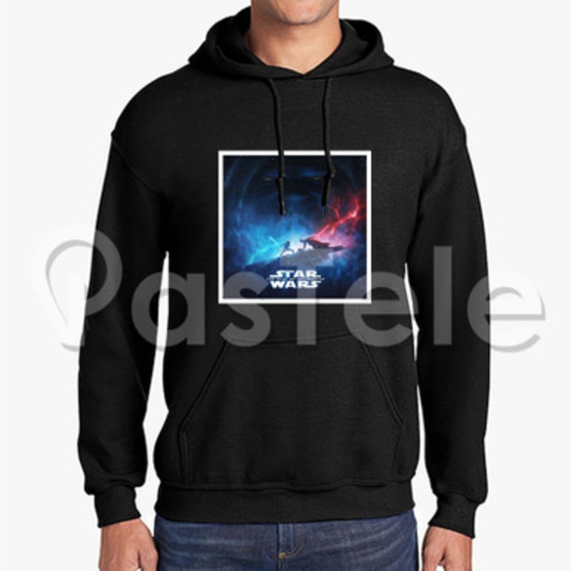 Star Wars The Rise of Skywalker Custom Unisex Hooded Sweatshirt Crew Hoodies Hoodie Cotton Jacket Polyester