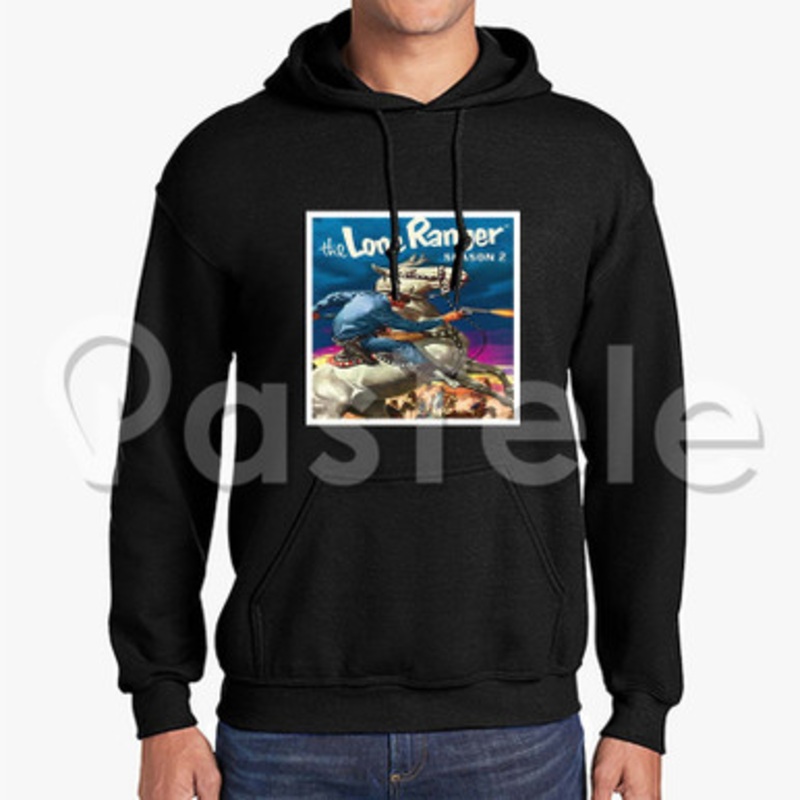 The Lone Ranger Custom Unisex Hooded Sweatshirt Crew Hoodies Hoodie Cotton Jacket Polyester