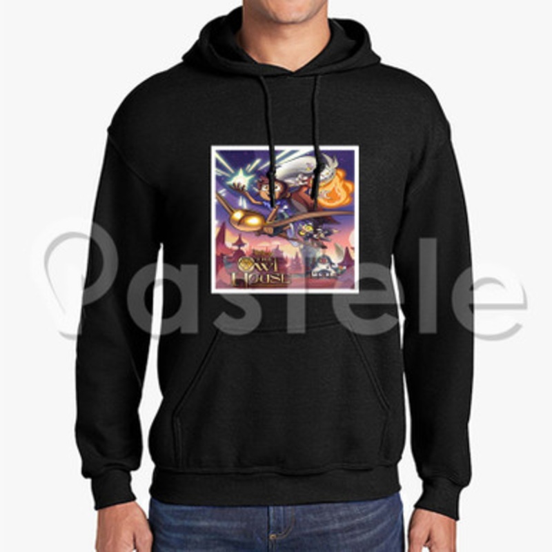 The Owl House Custom Unisex Hooded Sweatshirt Crew Hoodies Hoodie Cotton Jacket Polyester